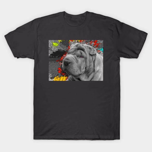 Shar Pei #2 T-Shirt by SiSuSiSu